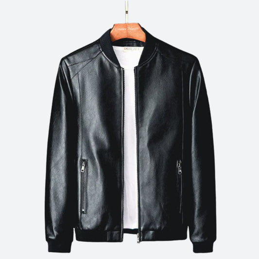 Premium leather jacket for men - Clem