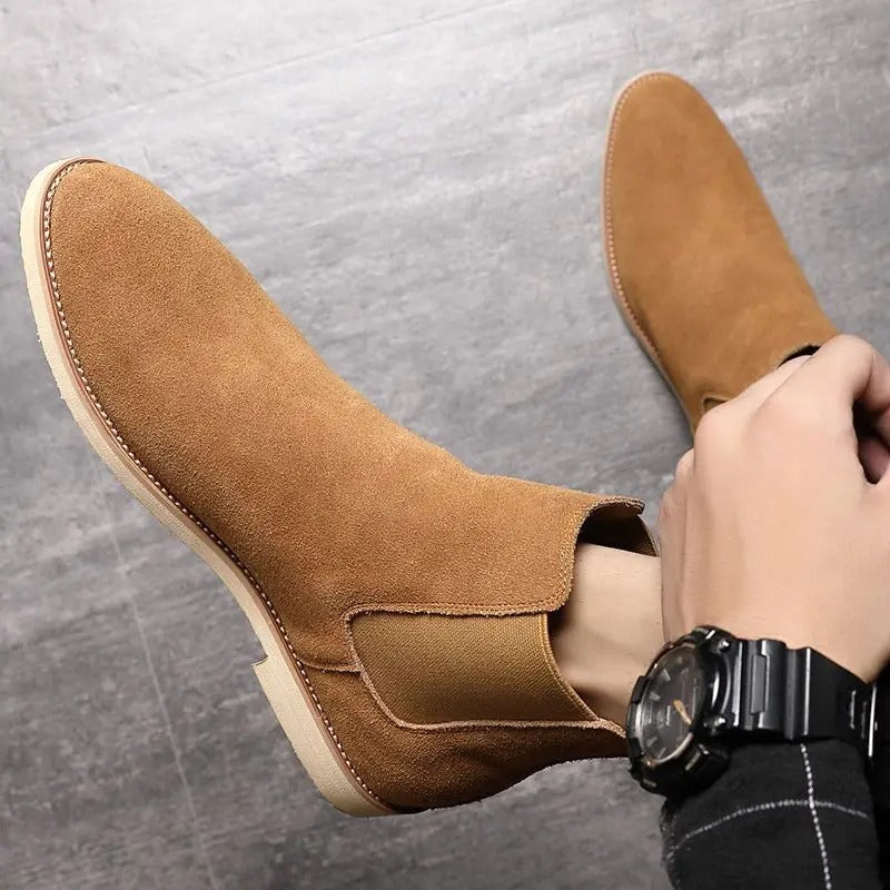 Armendo | suede chelsea boots